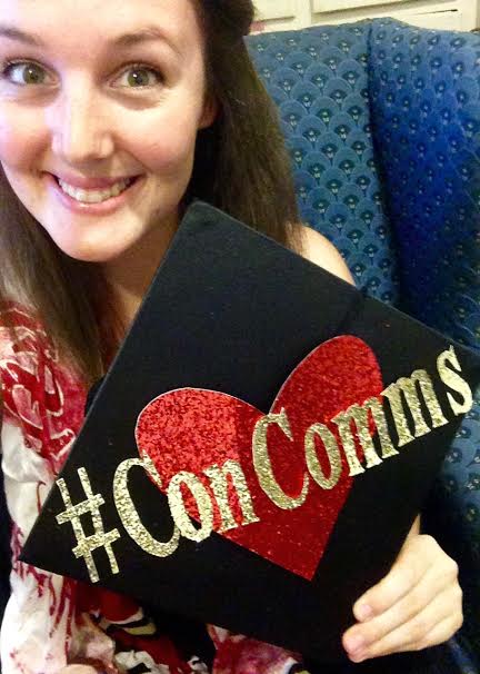 #ConComms Grad Cap